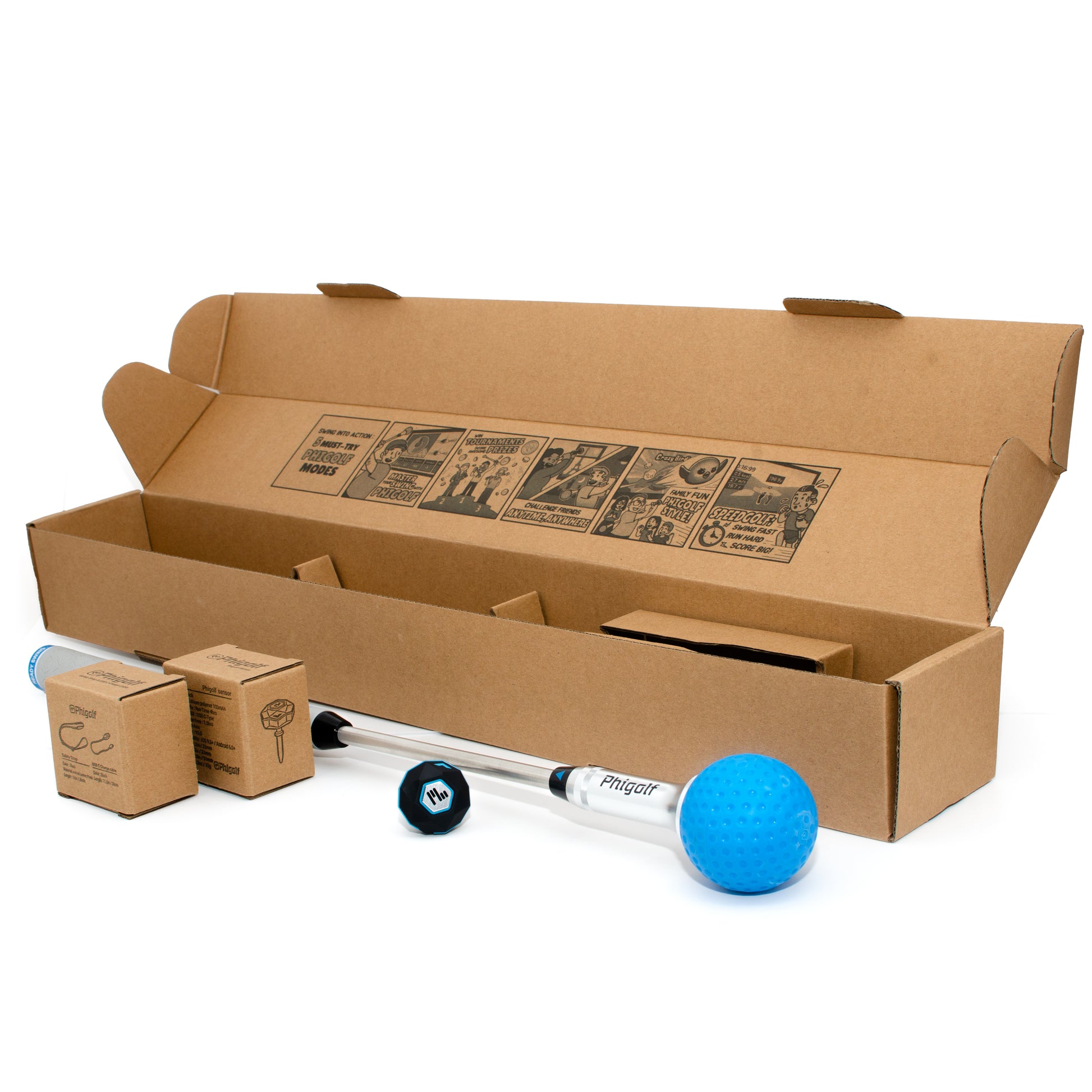PhiGolf 2 Flex Home & Mobile Golf Simulator