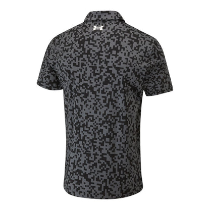 Under Armour Tee To Green Printed Golf Polo Shirt 1383715
