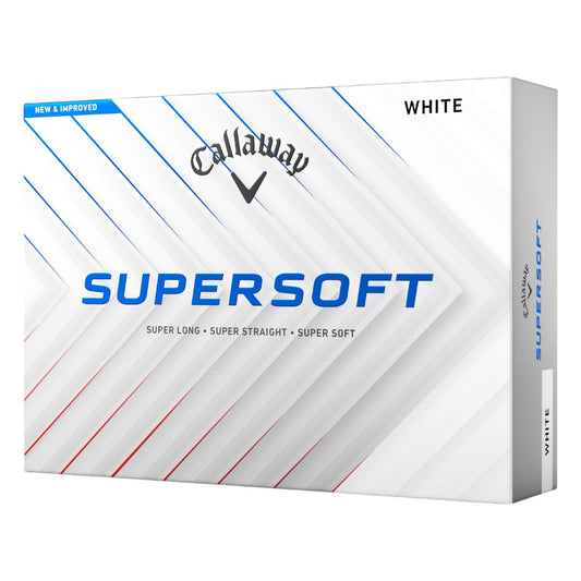 Callaway 2025 Supersoft Golf Balls | White