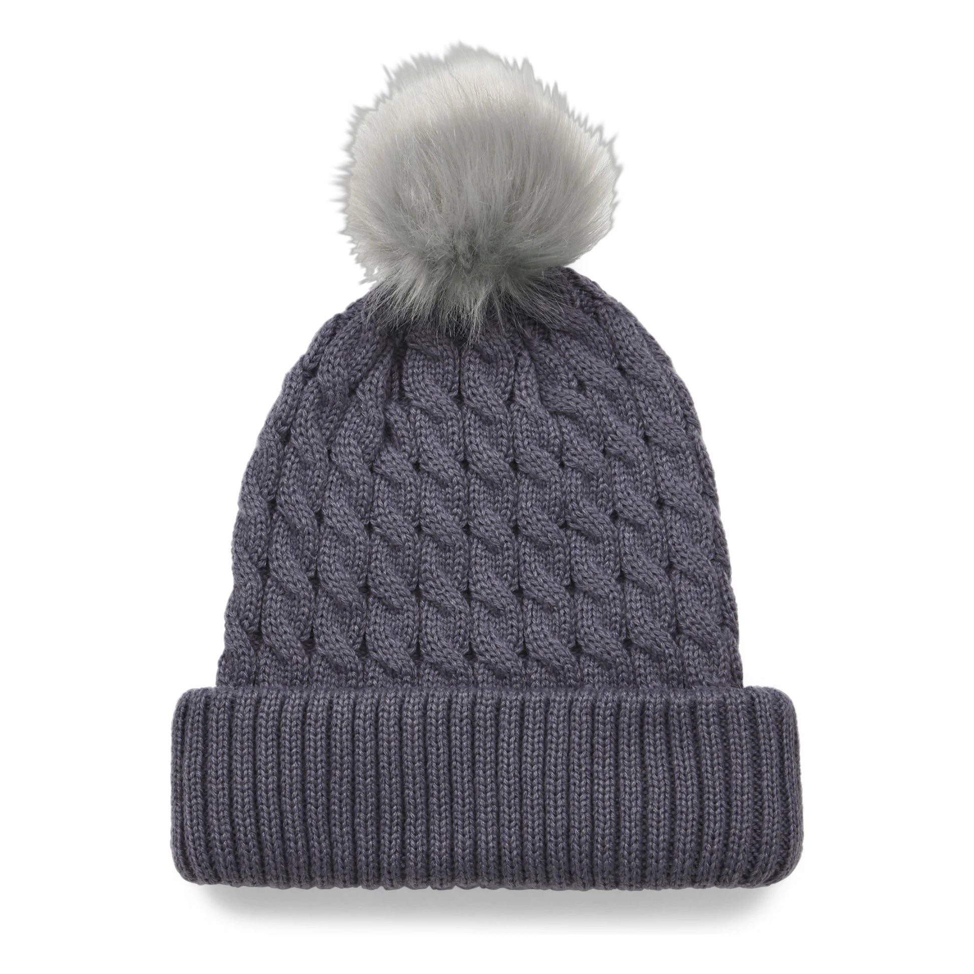 Titleist Cable Knit Pom Pom Golf Beanie TH23WCKNPN2