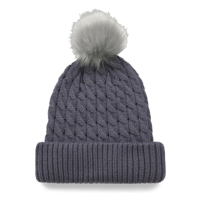 Titleist Cable Knit Pom Pom Golf Beanie TH23WCKNPN2