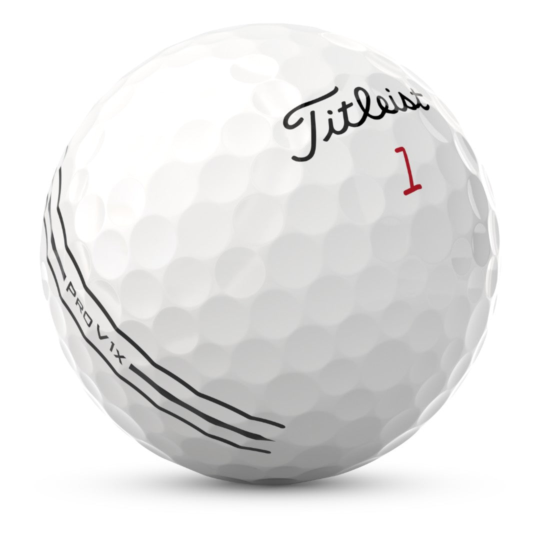 Titleist 2025 Pro V1x Enhanced Align Golf Balls | White