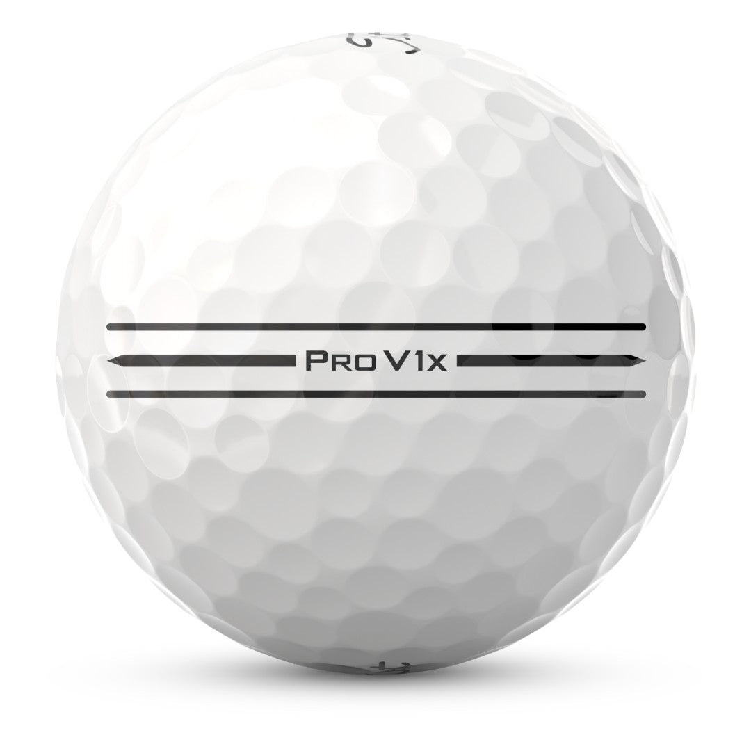 Titleist 2025 Pro V1x Enhanced Align Golf Balls | White