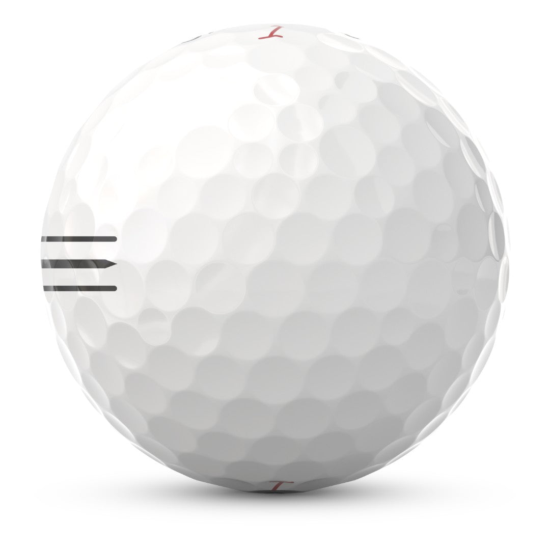 Titleist 2025 Pro V1x Enhanced Align Golf Balls | White
