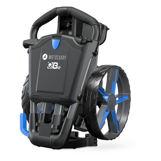 Motocaddy QB2 Golf Push Trolley | Blue