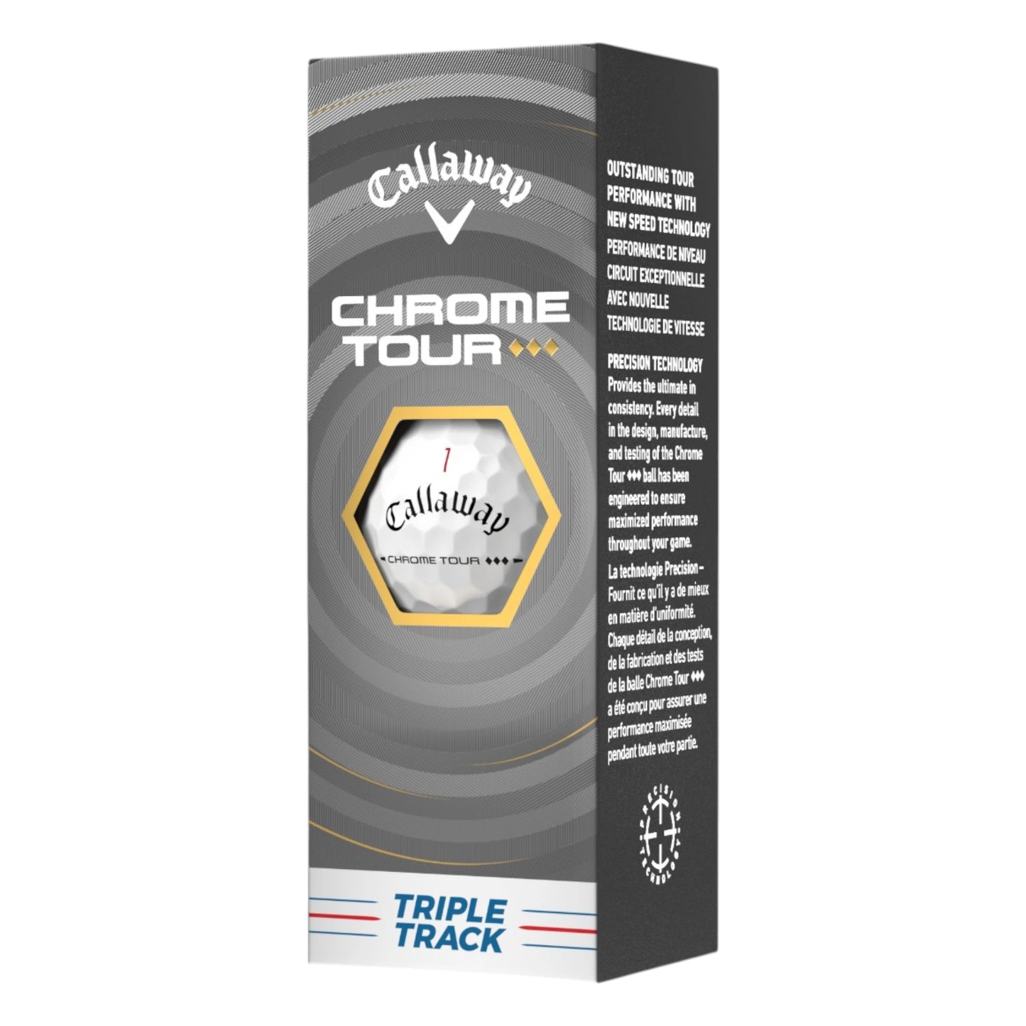 Callaway Chrome Tour Triple Diamond Triple Track Golf Balls | White