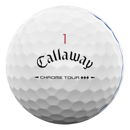 Callaway Chrome Tour Triple Diamond Triple Track Golf Balls | White