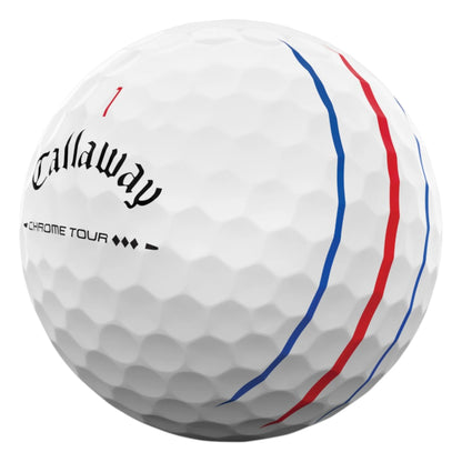 Callaway Chrome Tour Triple Diamond Triple Track Golf Balls | White