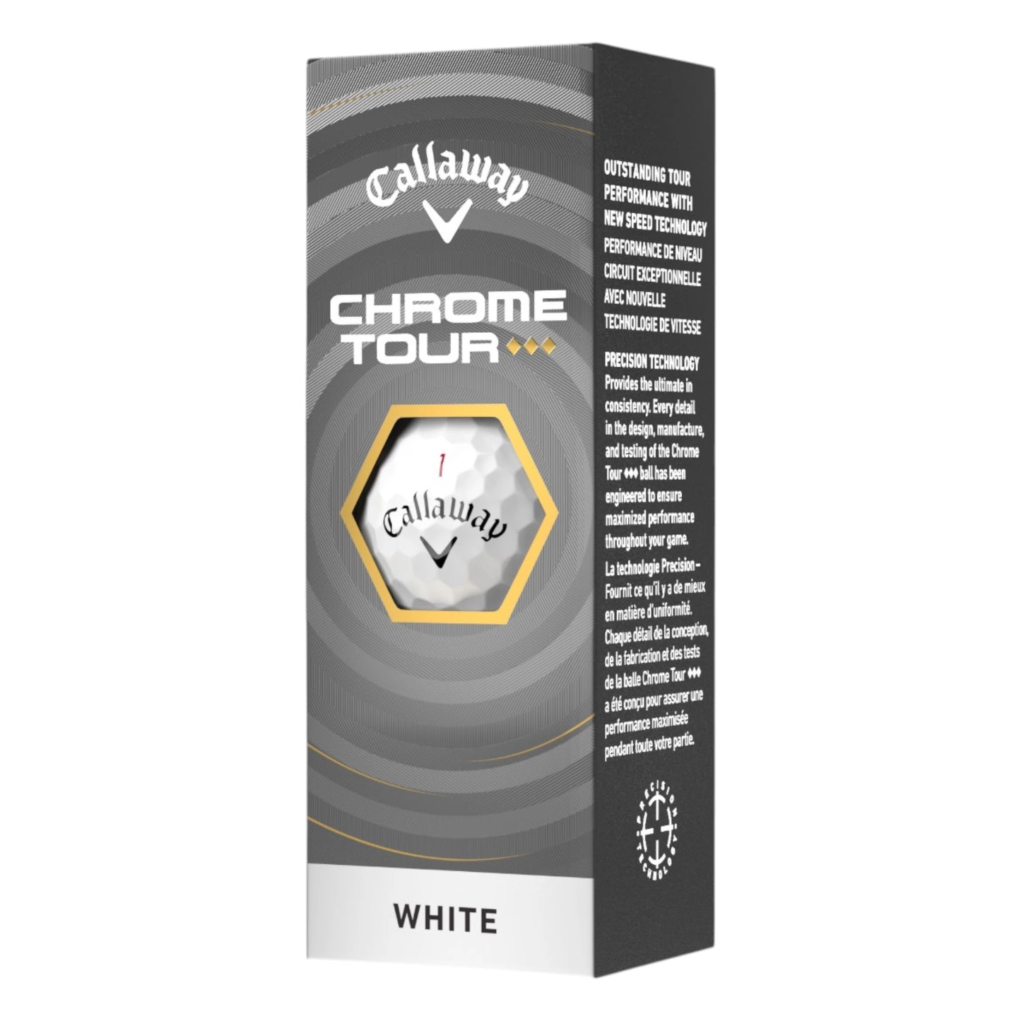 Callaway Chrome Tour Triple Diamond Golf Balls | White