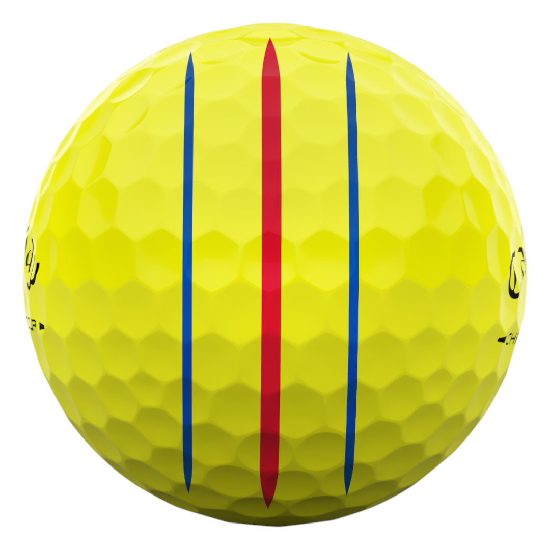 Callaway 2026 Chrome Tour Triple Track Golf Balls | Yellow