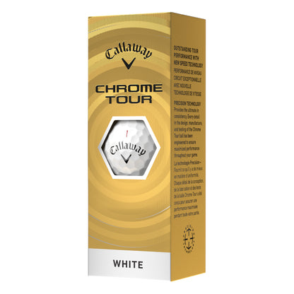 Callaway 2026 Chrome Tour Golf Balls | White