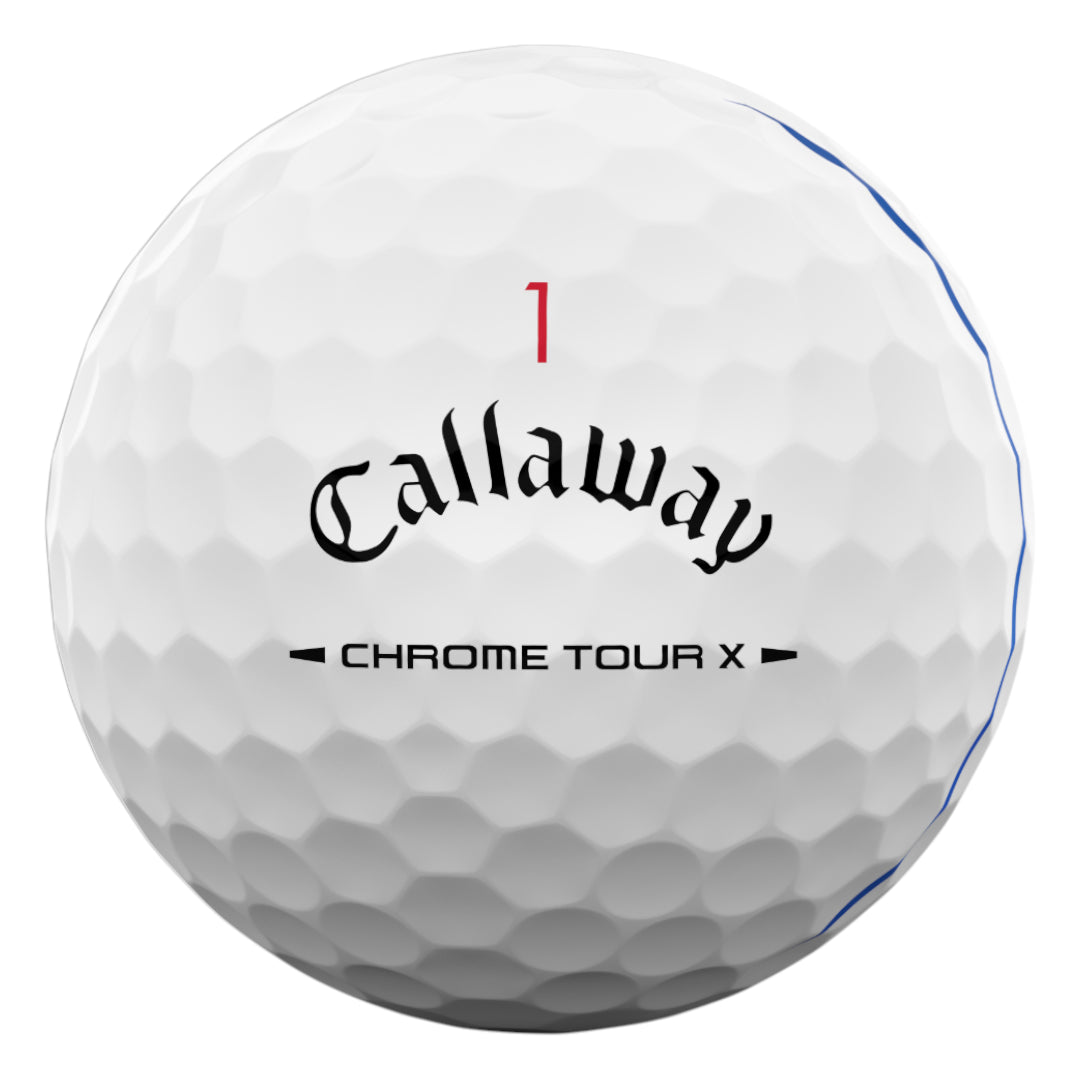 Callaway 2026 Chrome Tour X Triple Track Golf Balls | White