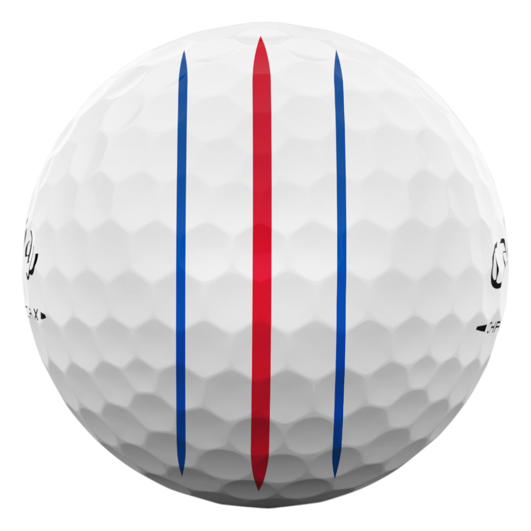 Callaway 2026 Chrome Tour X Triple Track Golf Balls | White