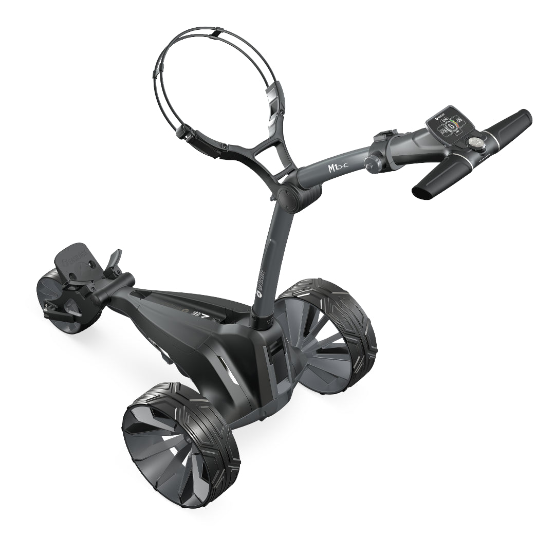 Motocaddy 2026 M1 DHC Electric Golf Trolley | 18 Hole Lithium Battery
