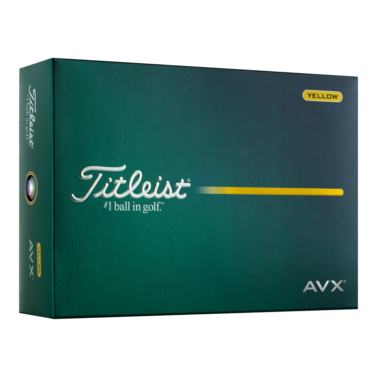 Titleist 2026 AVX Golf Balls | Yellow