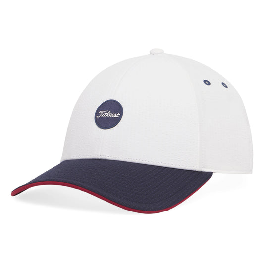 Titleist Montauk Seersucker Golf Cap TH26AMTS | Nautical Links