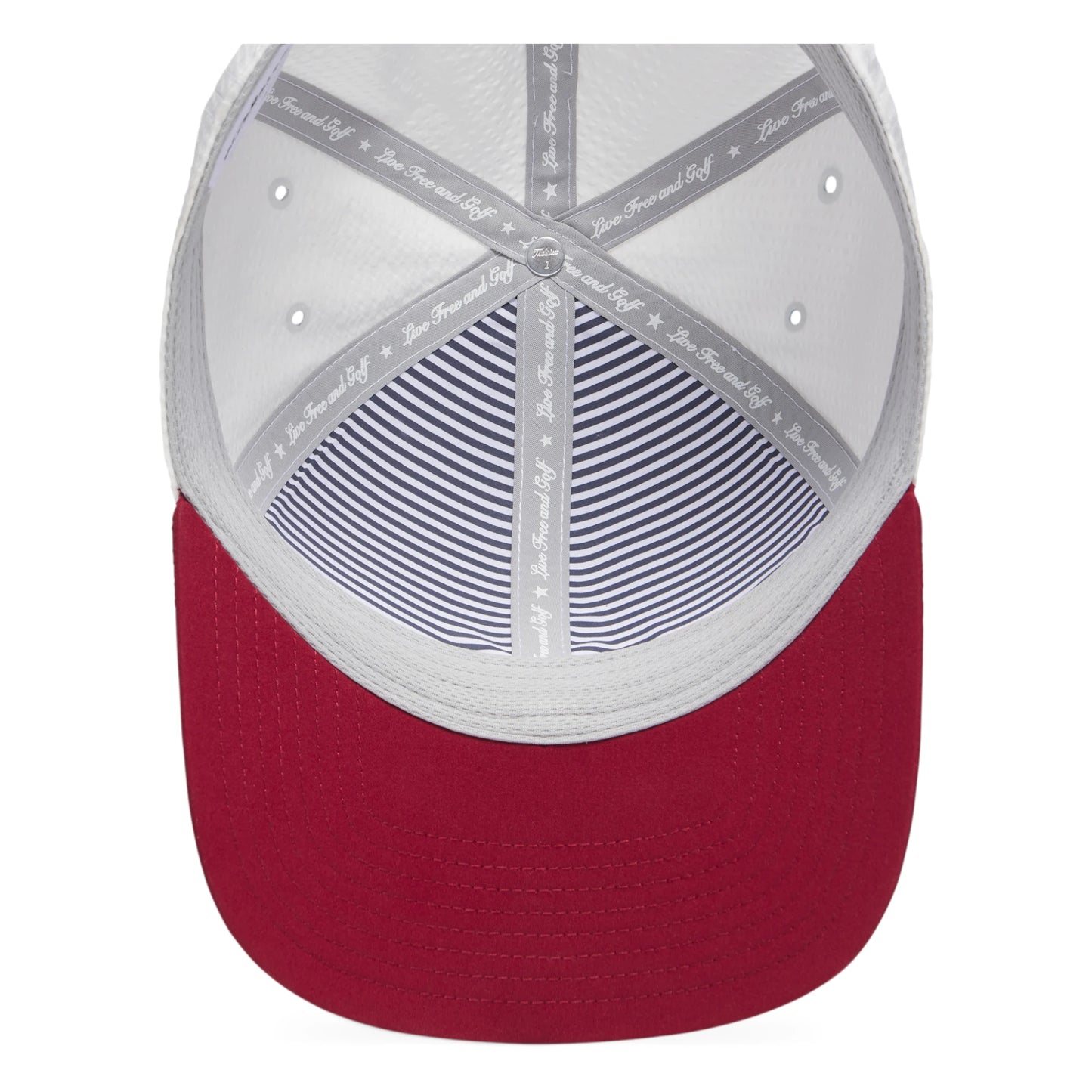 Titleist Montauk Seersucker Golf Cap TH26AMTS | Nautical Links