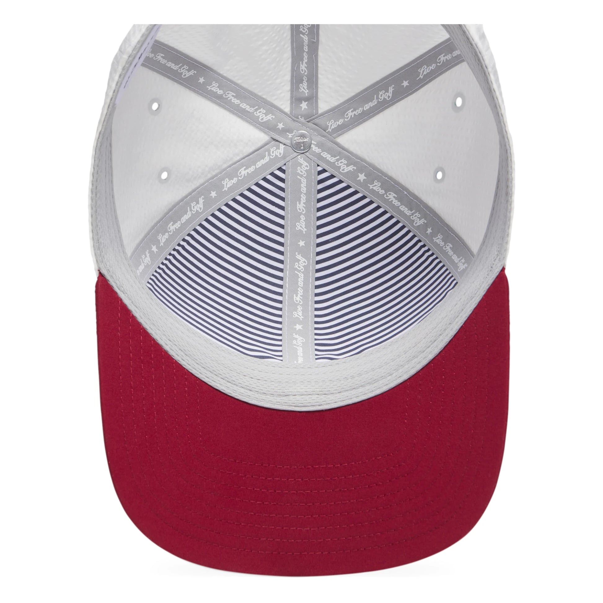 Titleist Montauk Seersucker Golf Cap TH26AMTS | Nautical Links
