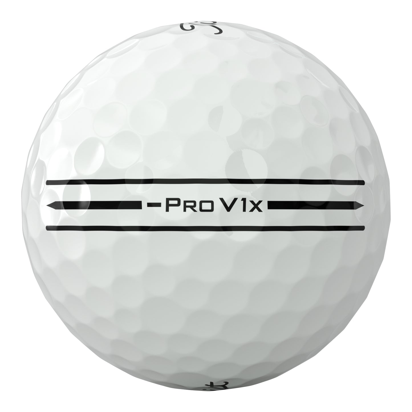 Titleist 2026 Pro V1X Left Dash Aim Enhanced Align Golf Balls | White