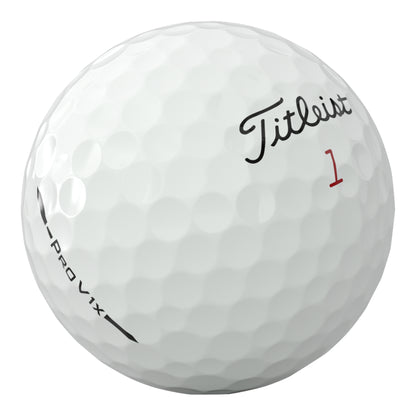 Titleist 2026 Pro V1X Left Dash Golf Balls | White