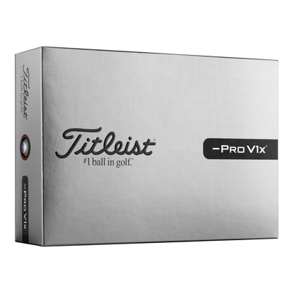 Titleist 2026 Pro V1X Left Dash Golf Balls | White