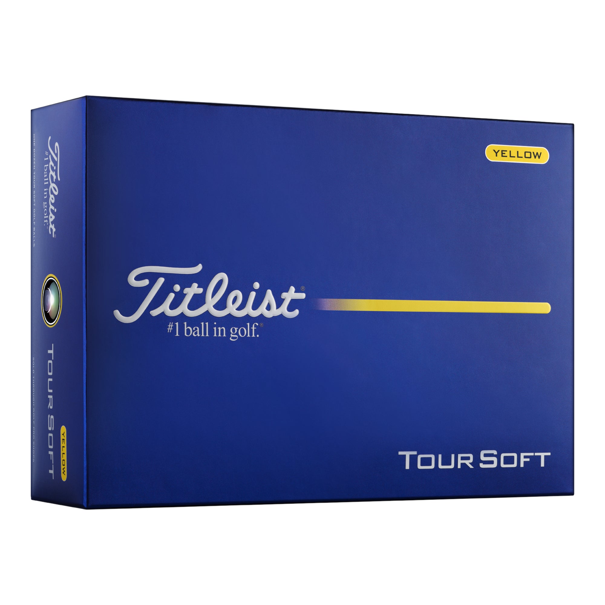 Titleist 2026 Tour Soft Golf Balls | Yellow