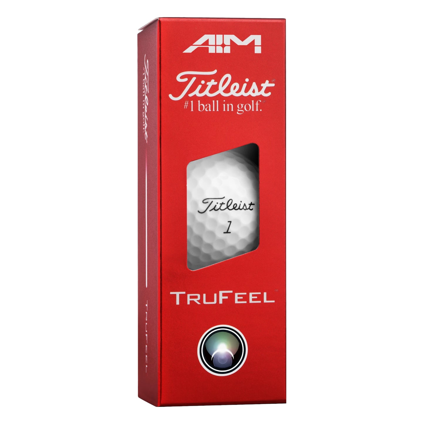 Titleist 2026 Trufeel AIM 360 Golf Balls | White