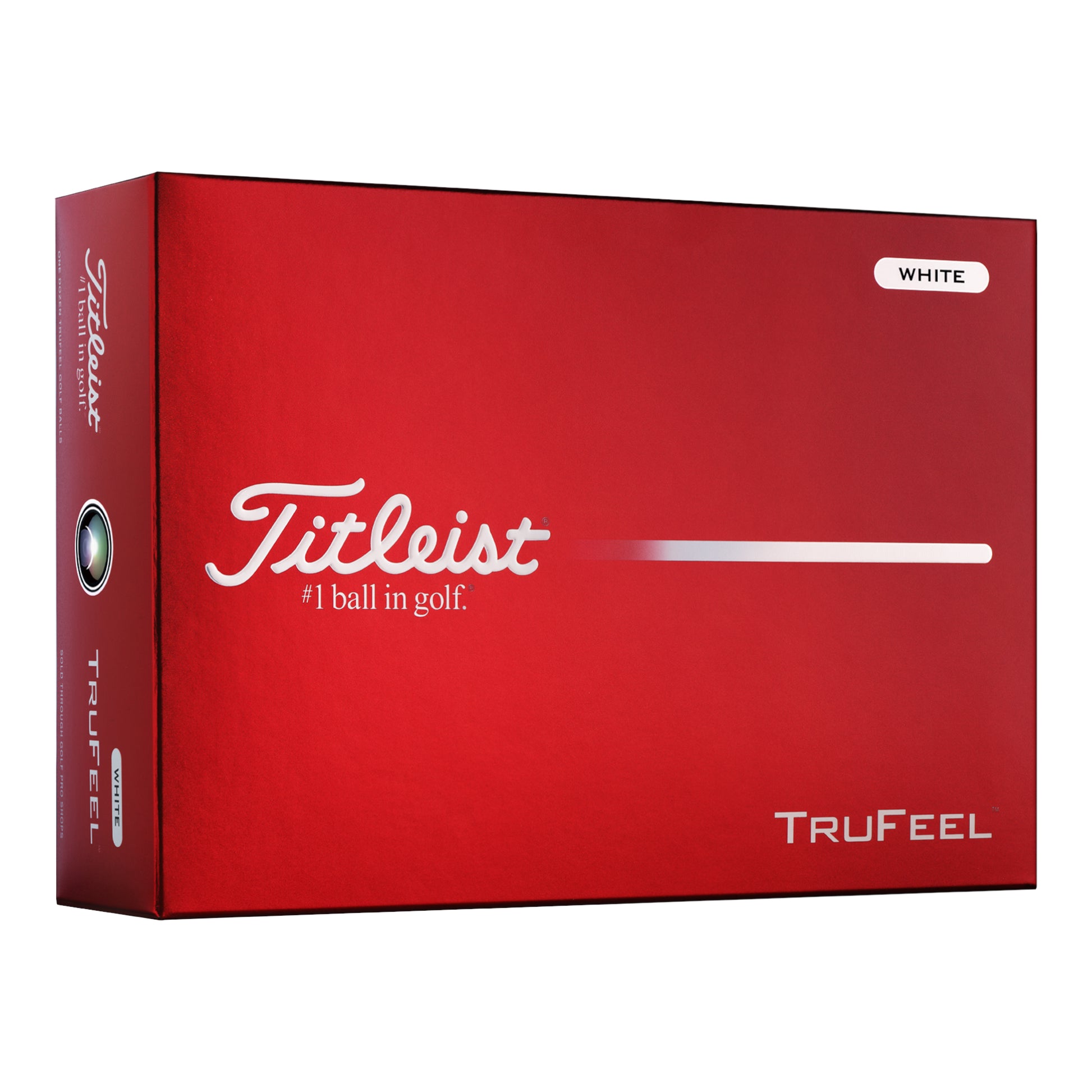 Titleist 2026 Trufeel Golf Balls | White