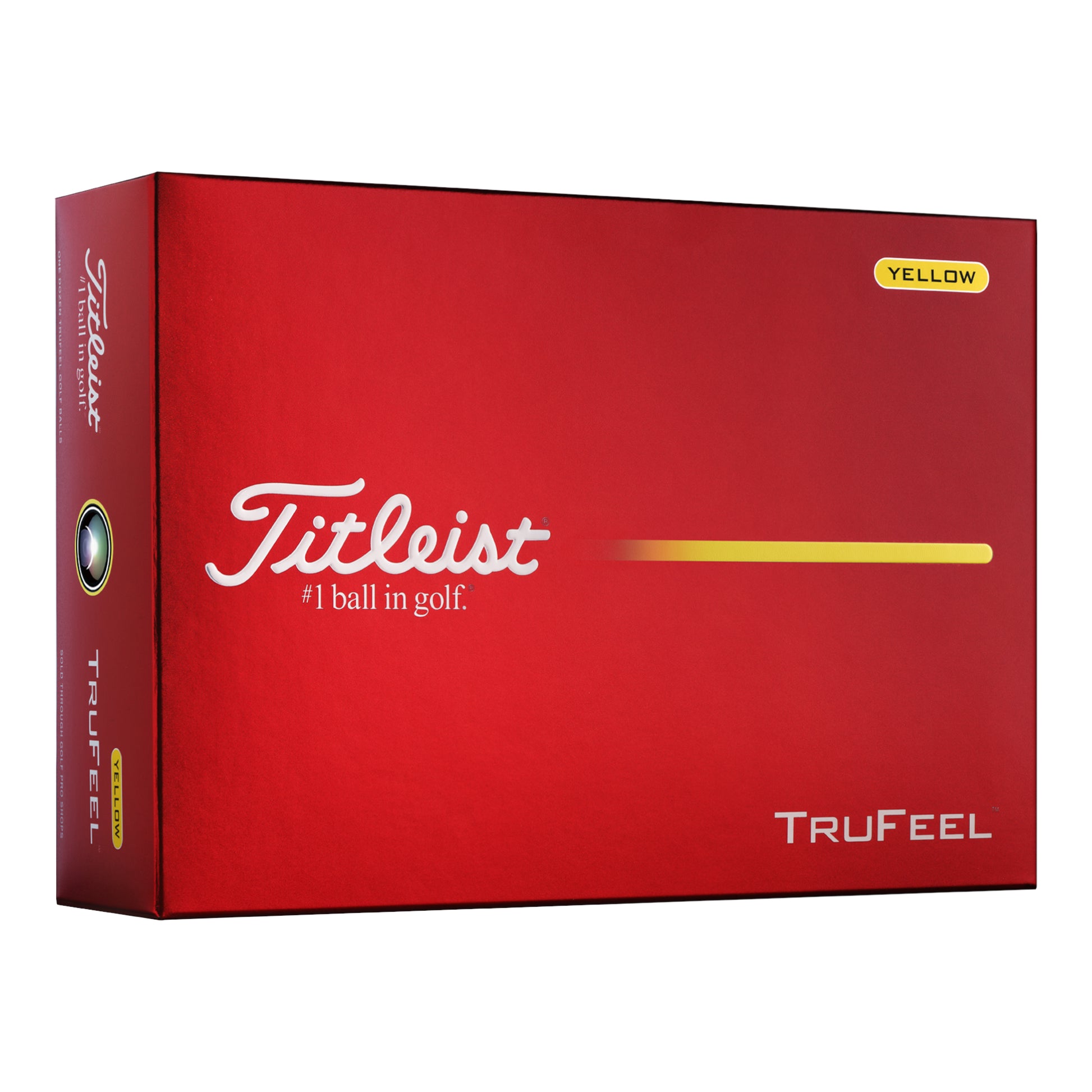Titleist 2026 Trufeel Golf Balls | Yellow