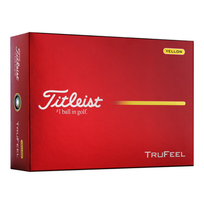Titleist 2026 Trufeel Golf Balls | Yellow
