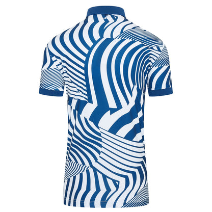 J Lindeberg Tour Tech Print Golf Polo Shirt GMJT11344