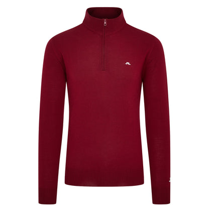 J.Lindeberg Kian Merino 1/4 Zip Golf Sweater GMKW11148