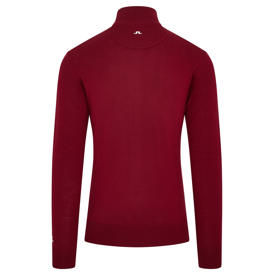 J.Lindeberg Kian Merino 1/4 Zip Golf Sweater GMKW11148