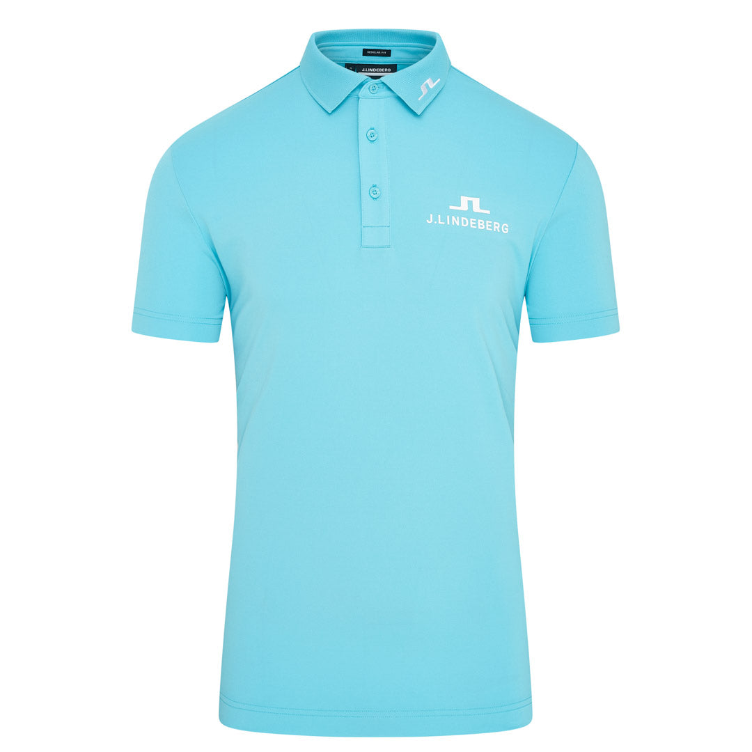 J. Lindeberg KV Tour Solid Golf Polo Shirt GMJT12528