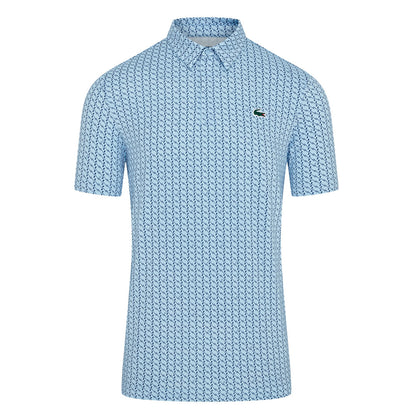Lacoste All Over Printed Golf Polo Shirt DH5175