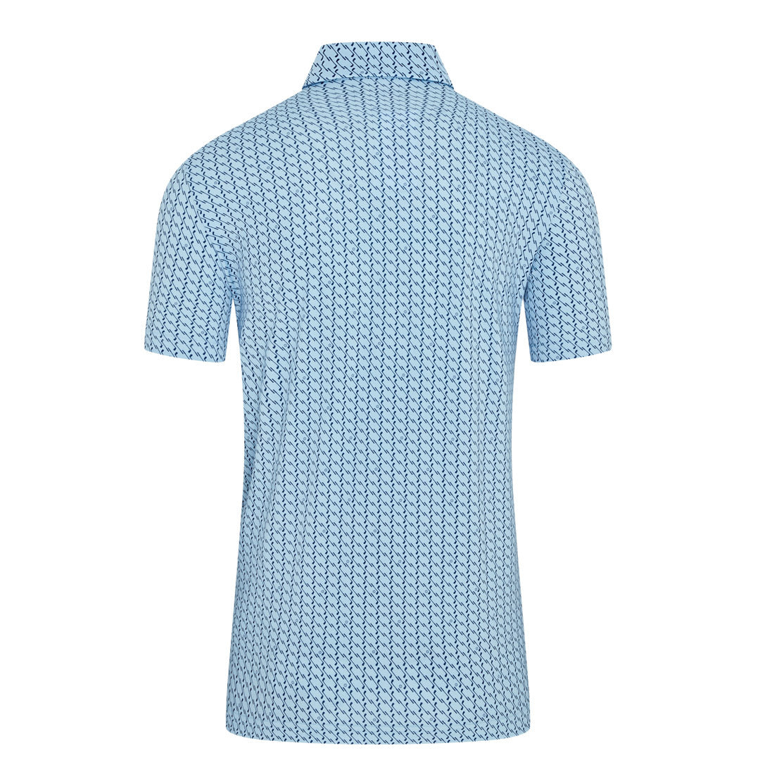 Lacoste All Over Printed Golf Polo Shirt DH5175