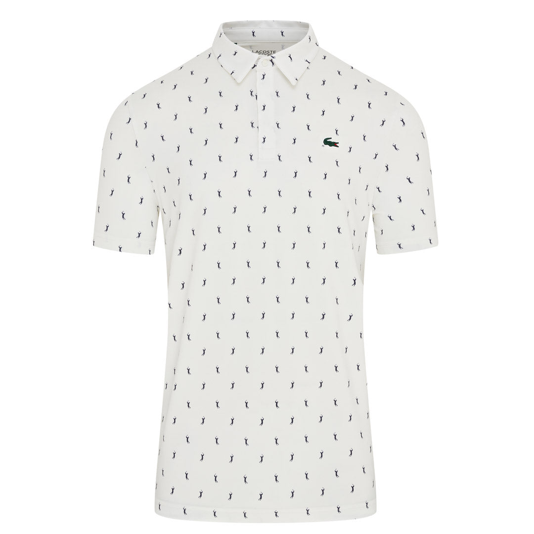 Lacoste All Over Printed Golf Polo Shirt DH5175