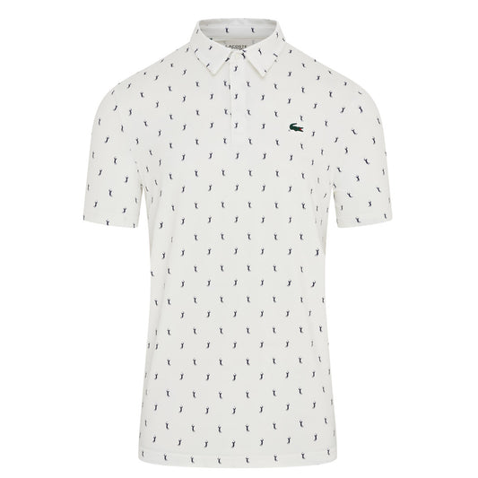 Lacoste All Over Printed Golf Polo Shirt DH5175