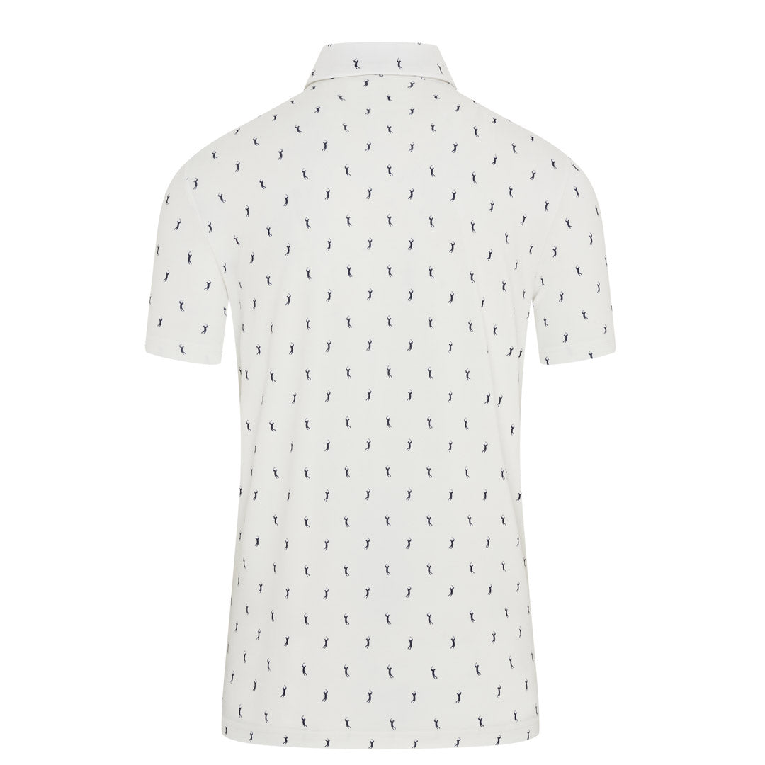 Lacoste All Over Printed Golf Polo Shirt DH5175