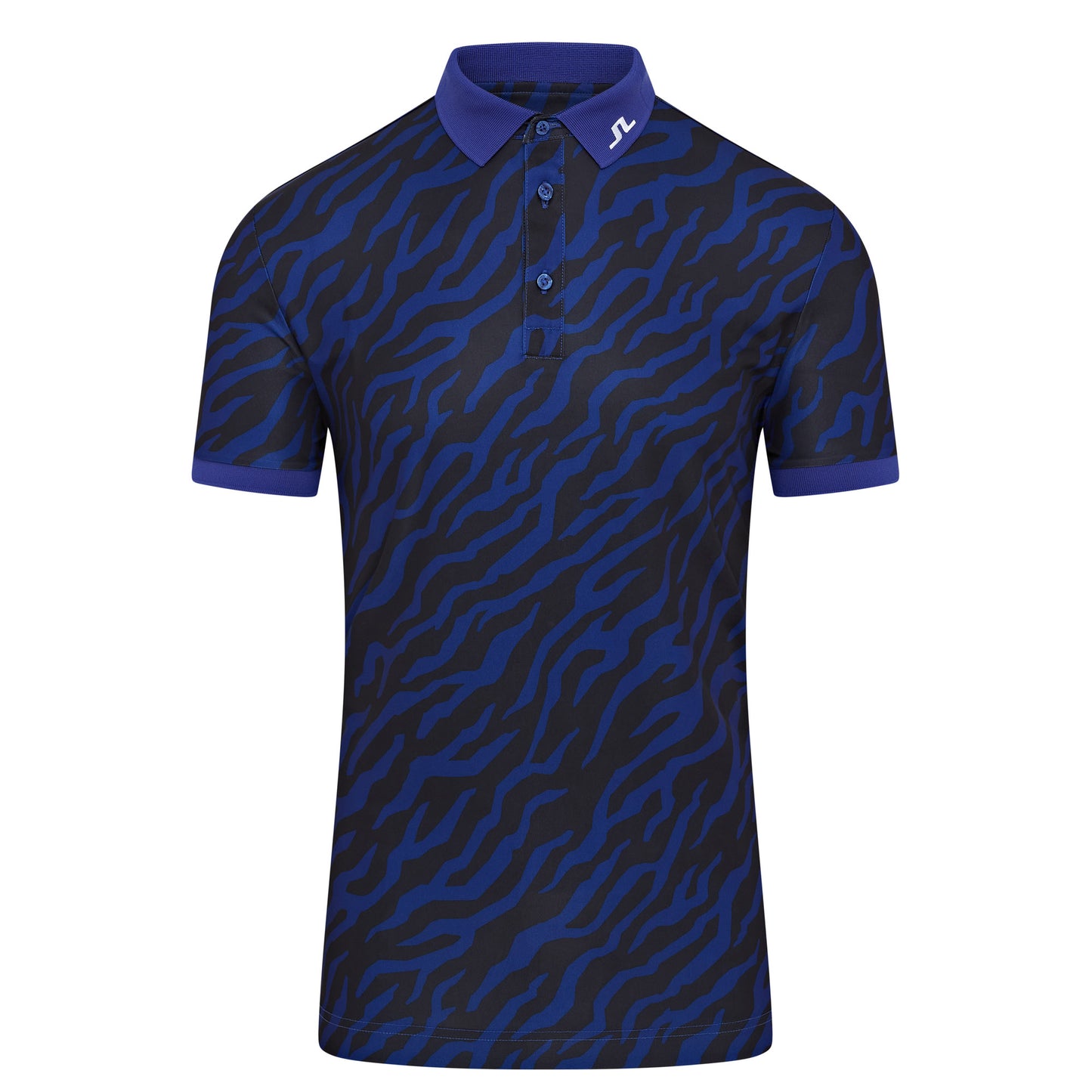 J. Lindeberg Tour Tech Print Golf Polo Shirt GMJT11946