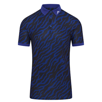 J. Lindeberg Tour Tech Print Golf Polo Shirt GMJT11946