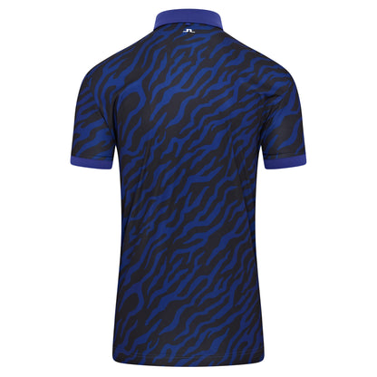 J. Lindeberg Tour Tech Print Golf Polo Shirt GMJT11946