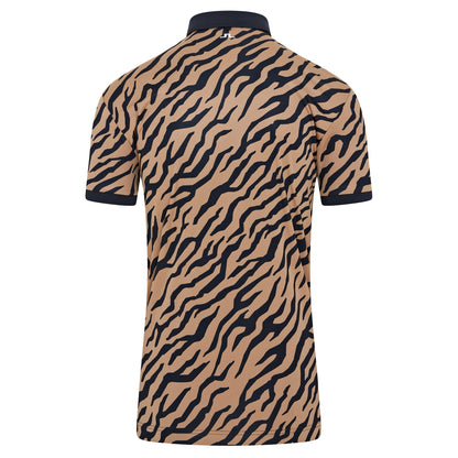 J. Lindeberg Tour Tech Print Golf Polo Shirt GMJT11946