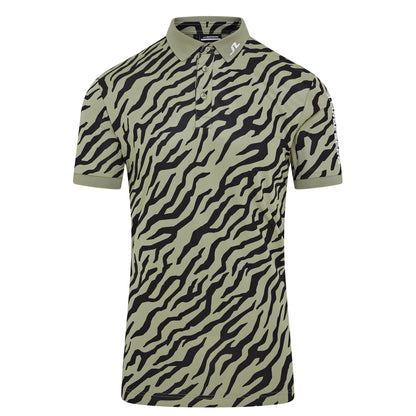 J. Lindeberg Tour Tech Print Golf Polo Shirt GMJT11946