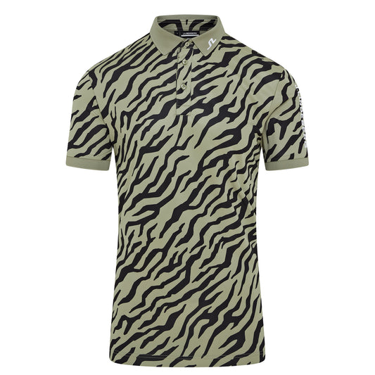 J. Lindeberg Tour Tech Print Golf Polo Shirt GMJT11946