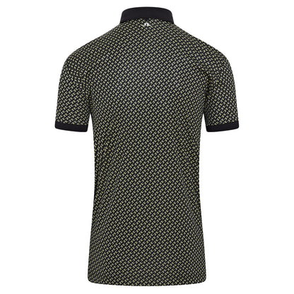 J. Lindeberg Tour Tech Print Golf Polo Shirt GMJT11946
