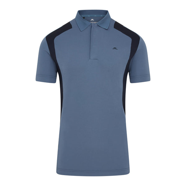 J.Lindeberg Legacy Golf Polo Shirt GMJT13345 Vintage Indigo