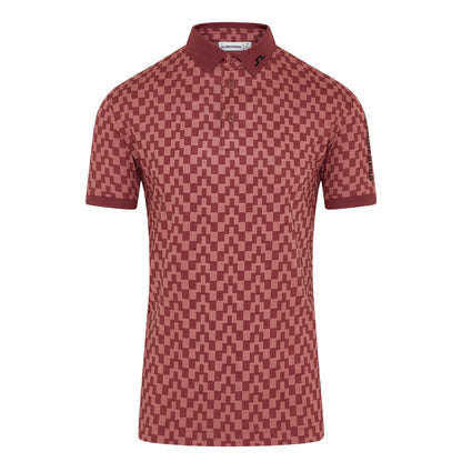 J.Lindeberg Tour Tech Print Golf Polo Shirt GMJT14652