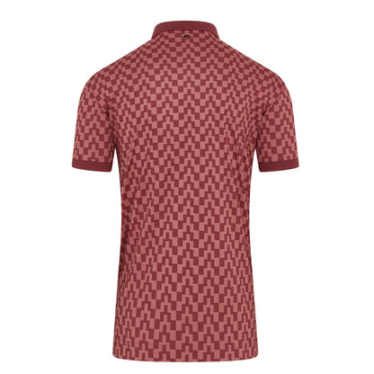 J.Lindeberg Tour Tech Print Golf Polo Shirt GMJT14652