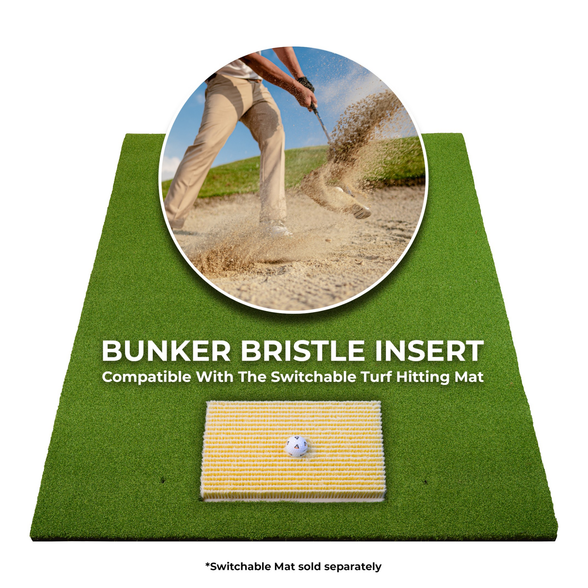 SimSpace Bunker Hitting Mat Insert
